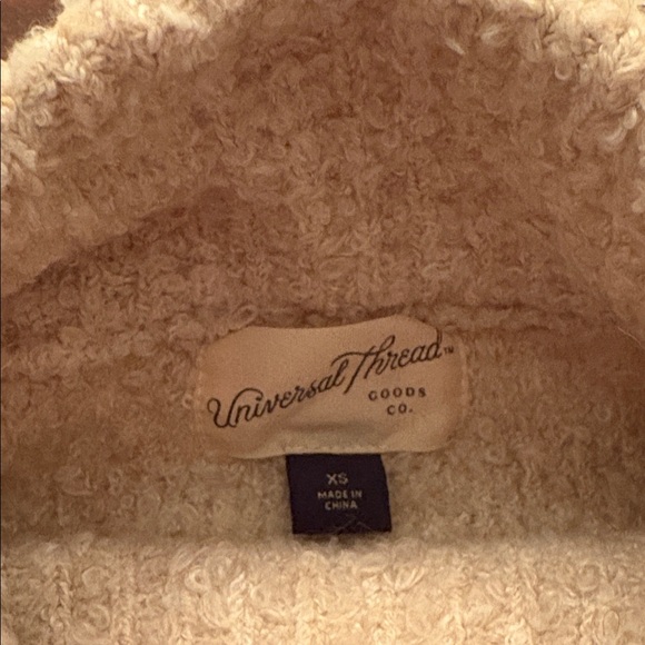 Universal Thread Cream Textured Sweater - Picture 2 of 3